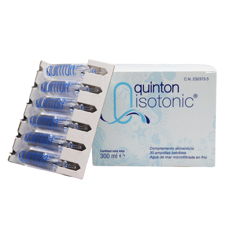 Quinton Isotonic — caja con ampollas 300 ml