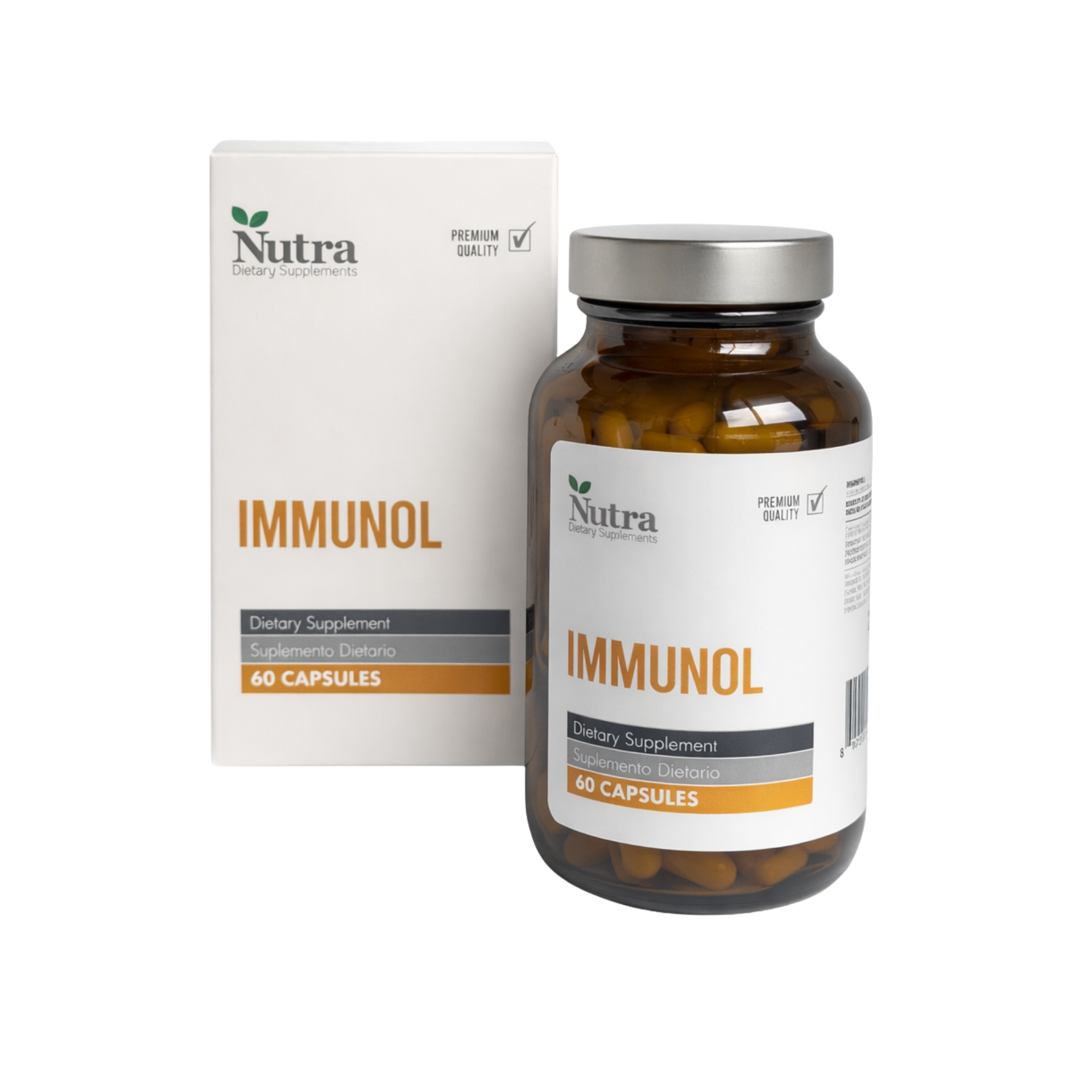 Nutra Immunol — frasco y caja