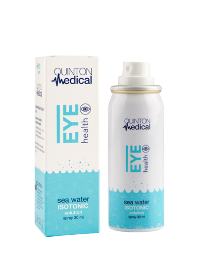 Quinton Eye Health — caja y envase