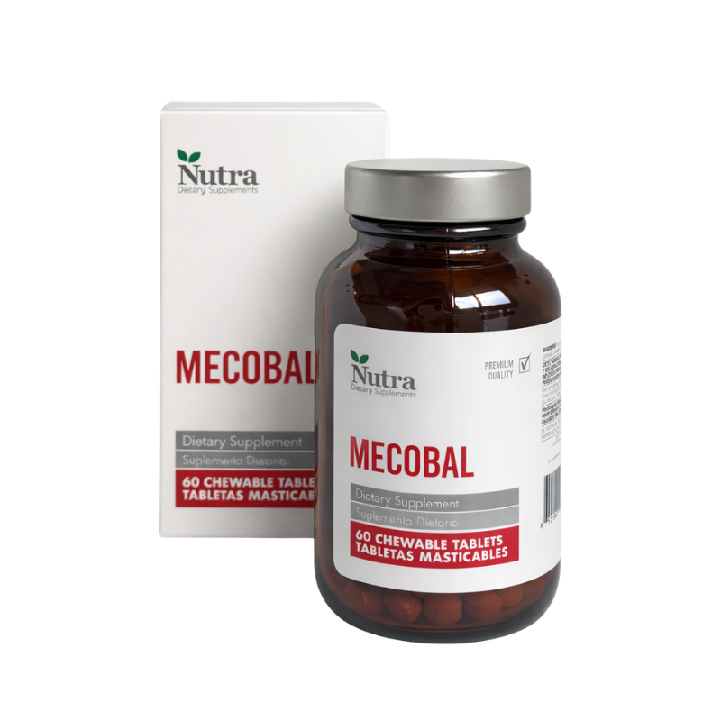 Nutra Mecobal — frasco y caja